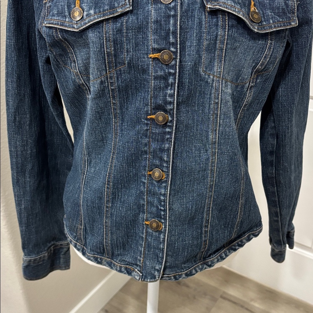 Willi Smith Denim Jacket Size Large - Picture 5 of 10